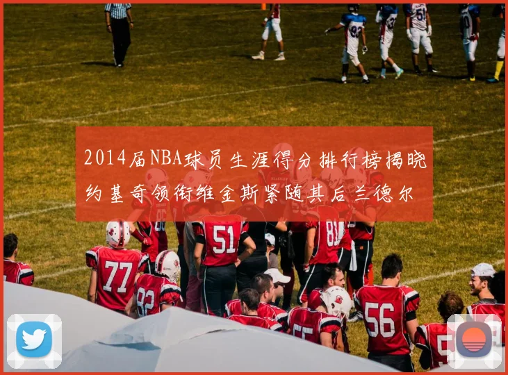 2014届NBA球员生涯得分排行榜揭晓约基奇领衔维金斯紧随其后兰德尔名列第三